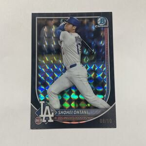 2025 Bowman Chrome Shohei Ohtani #17 Black Geometric Refractor/10